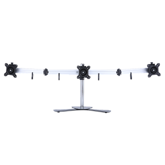 Triple Tilt LCD Monitor Mount Freestanding Desktop Stand