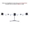 Triple Tilt LCD Monitor Mount Freestanding Desktop Stand