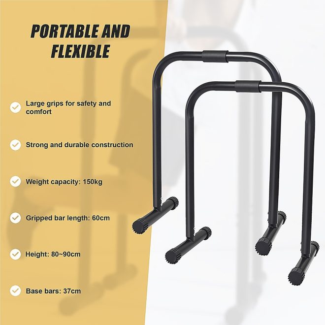 Chin Dip Parallel Bar Push Up Dipping Equipment