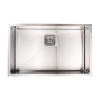 Handmade 1.5mm Stainless Steel Undermount / Topmount Kitchen Sink with Square Waste – 810 x 505 mm