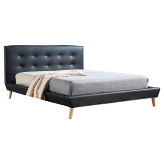 Arden PU Leather Deluxe Bed Frame