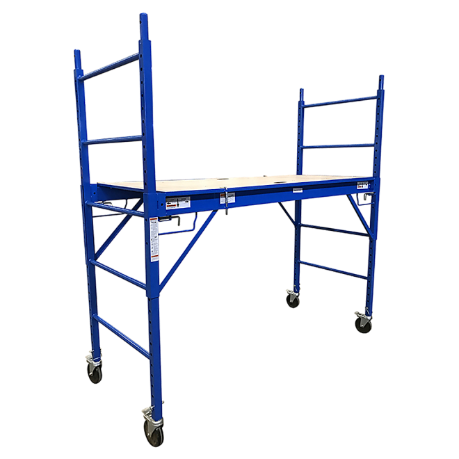 Mobile Safety High Scaffold / Ladder Tool -450KG – Blue