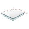 Atwater 20cm Memory Foam and Innerspring Hybrid Mattress – KING