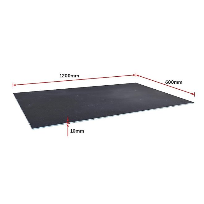 Tile Backer Insulation Board 10MM: 1200mm x 600mm – Box of 6