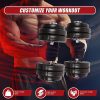 Dumbbell Adjustable Weight Set – 30 KG