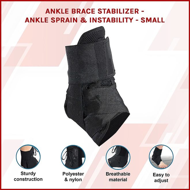 Ankle Brace Stabilizer – Ankle sprain & instability – Small