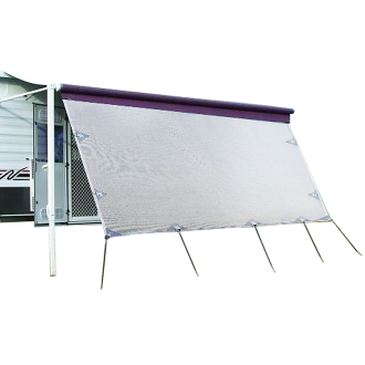 Caravan Privacy Screen Side Sunscreen Sun Shade for 17′ Roll Out Awning