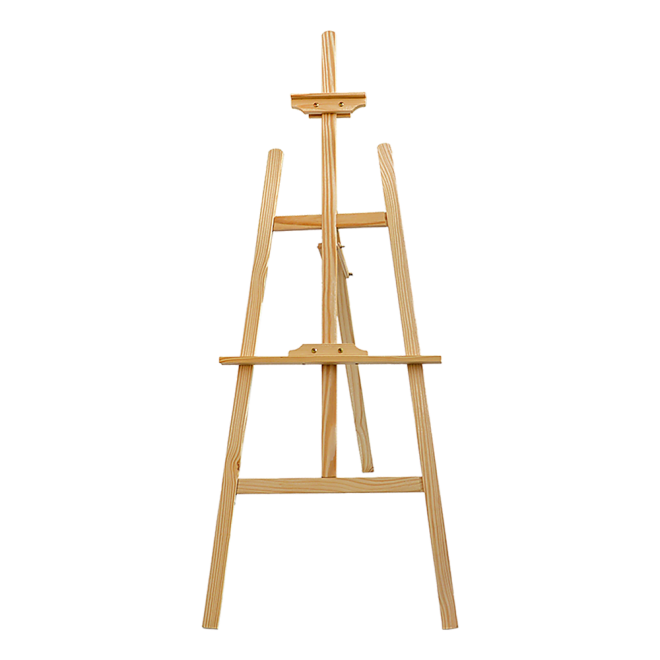 Pine Wood Easel Artist Art Display Painting Shop Tripod Stand Wedding