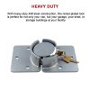 Van Door Lock With Brackets – Heavy Duty Security Vehicle Hasp Padlock