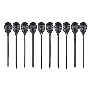 10 Pack Solar Torch Lights 96 LED Flickering Lighting Dancing Flame Garden Lamp