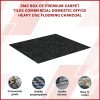 5m2 Box of Premium Carpet Tiles Commercial Domestic Office Heavy Use Flooring – Black