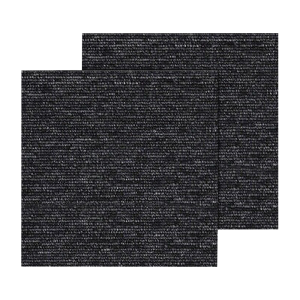 5m2 Box of Premium Carpet Tiles Commercial Domestic Office Heavy Use Flooring – Black