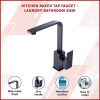 Kitchen Mixer Tap Faucet – Laundry Bathroom Sink – Black