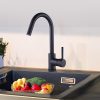 Kitchen Mixer Tap Faucet Basin Laundry Sink. – Black