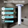 Shower Head Arm Wall Connector Bathroom Rainforest ShowerHead – Square