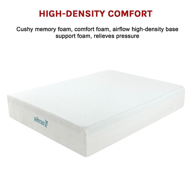 Atoka Mattress 30cm Memory Foam Green Tea Infused CertiPUR Approved – QUEEN