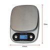 0.1g High Precision Kitchen Scale Rechargable Food Scale Digital 3KG