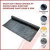 Heavy Duty Weed Control PP Woven Fabric Weed Mat Gardening Plant – 0.92 x 20 M