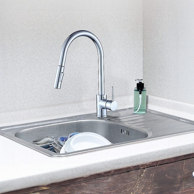 Basin Mixer Tap Faucet -Kitchen Laundry Bathroom Sink