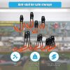 12-Pack Wall Mount Garage Hooks Tool Storage Workshop Organiser Heavy Duty Steel