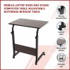 Mobile Laptop Desk Bed Stand Computer Table Adjustable Notebook Bedside Table