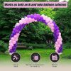 3x4m Full Set Balloon Arch Column Kit Floor Base Stand For Wedding & Party