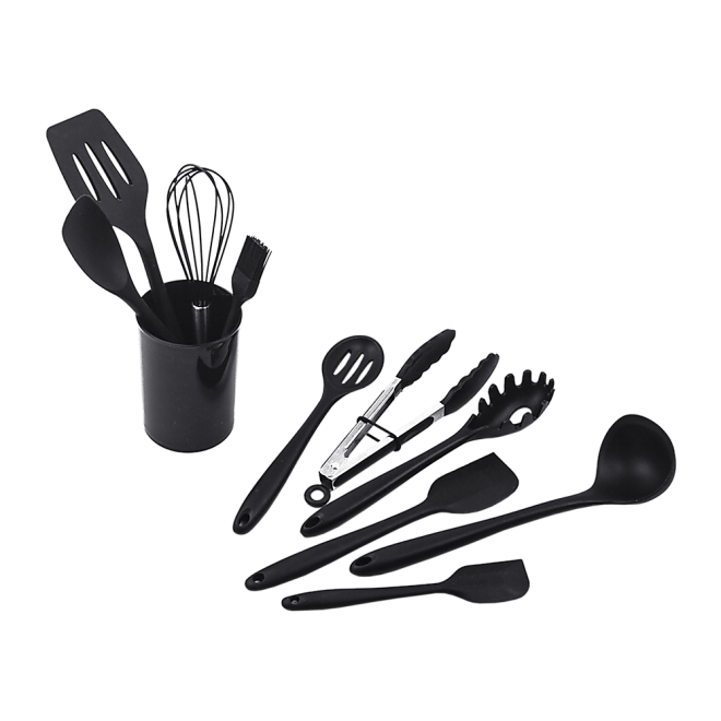 11pcs Kitchen Utensil Set Silicone Heat-Resistant Non-Stick Kitchen Utensils kit