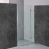 Wall to Wall Frameless Shower Screen 10mm Glass By Della Francesca