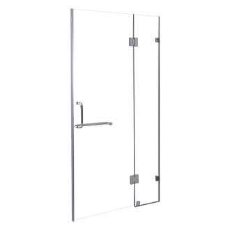 Wall to Wall Frameless Shower Screen 10mm Glass By Della Francesca