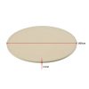 38cm XL Pizza & Baking Stone for BBQ/Oven/Grill