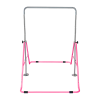 Kids Gymnastics Bars Training Horizontal Bar Monkey Kip Bar Pink