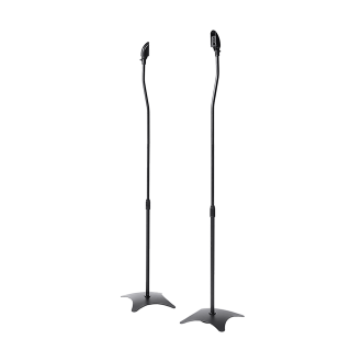 2pcs Speaker Stands Stand Rear Surround Sound Satellite Speakers Adjustable