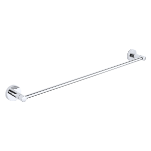 Classic Chrome Towel Bar Rail Bathroom – Single