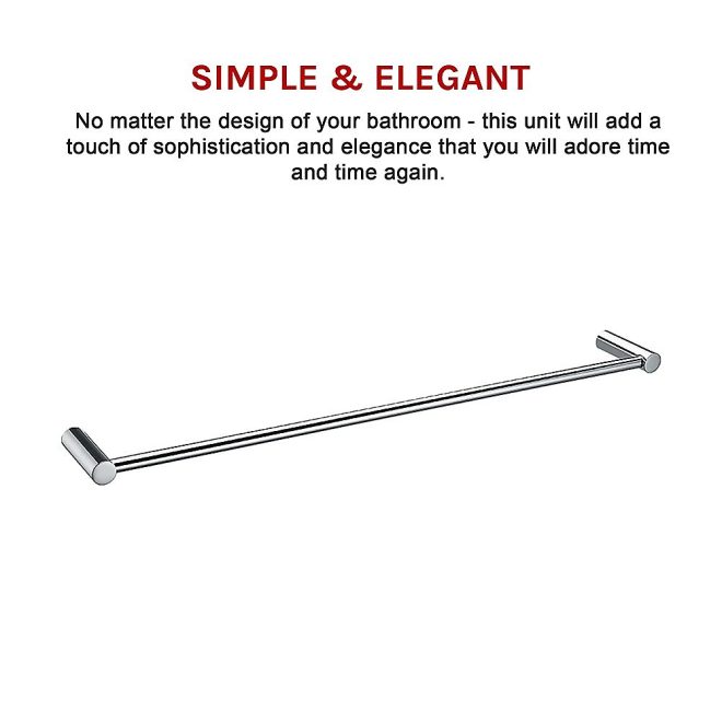 Single Towel Rail – 615 mm