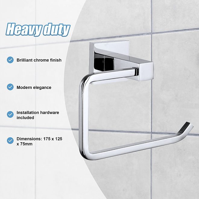 Classic Toilet Paper Holder Bathroom – Chrome