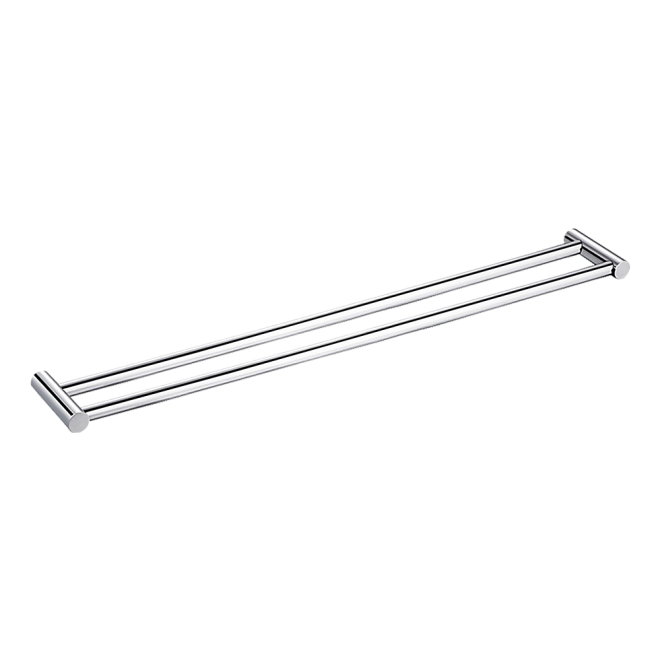 Double Towel Rail Grade 304 Stainless Steel – 620 mm