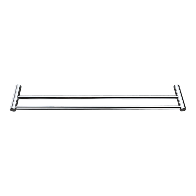 Double Towel Rail Grade 304 Stainless Steel – 620 mm