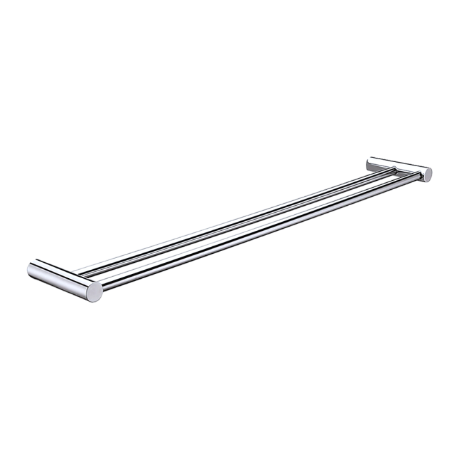 Double Towel Rail Grade 304 Stainless Steel – 620 mm