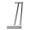 Double Towel Rail Grade 304 Stainless Steel – 620 mm