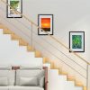 Photo Frames Collage Black A3 Picture Frame Wall Set Home Decor 3PCS