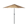 9FT Patio Umbrella Outdoor Garden Table Umbrella with 8 Sturdy Ribs