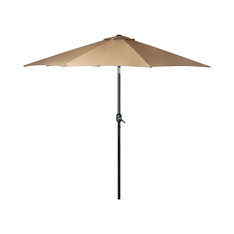 9FT Patio Umbrella Outdoor Garden Table Umbrella with 8 Sturdy Ribs