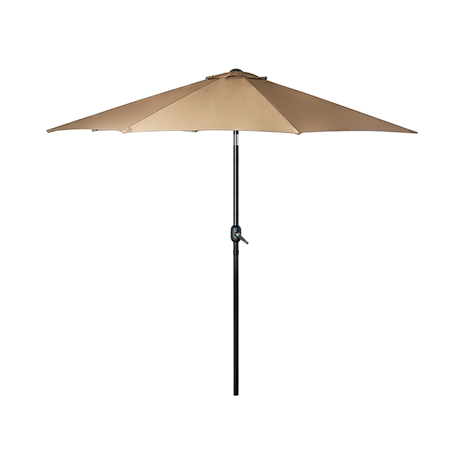 9FT Patio Umbrella Outdoor Garden Table Umbrella with 8 Sturdy Ribs