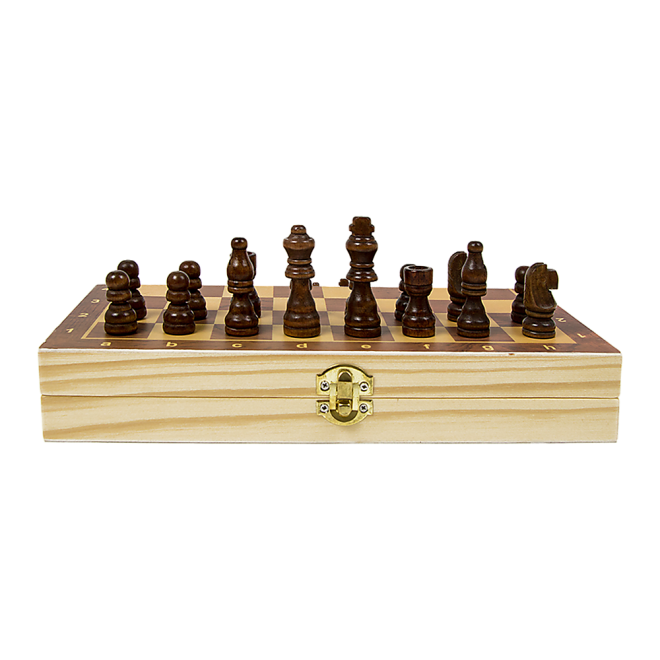 Chess Board Games Folding Large Chess Wooden Chessboard Set Wood Toy Gift