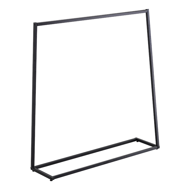 Commercial Clothing Garment Rack Retail Shop – Black