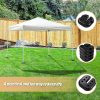 4pcs Outdoor Canopy Tent Leg Weights Anchor Stand Heavy Duty Gazebo Discs Base