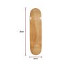 7 Layers Skateboard Deck Natural Wood Maple Double Concave Blank Skate Board DIY