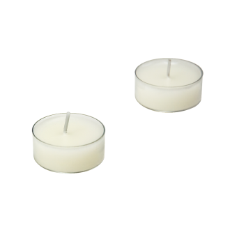 Bulk Buy Unscented SOY WAX Tealights, Soy Wax Tealight Candles – (100pc per set)