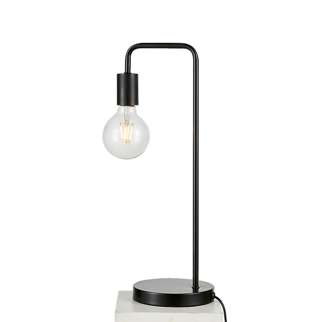 Modern Table lamp Desk Light Bedside Bedroom – Black