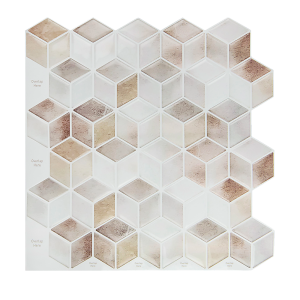 Tiles 3D Peel and Stick Wall Tile 10 sheets – 300 x 300 mm, Shell Mosaic